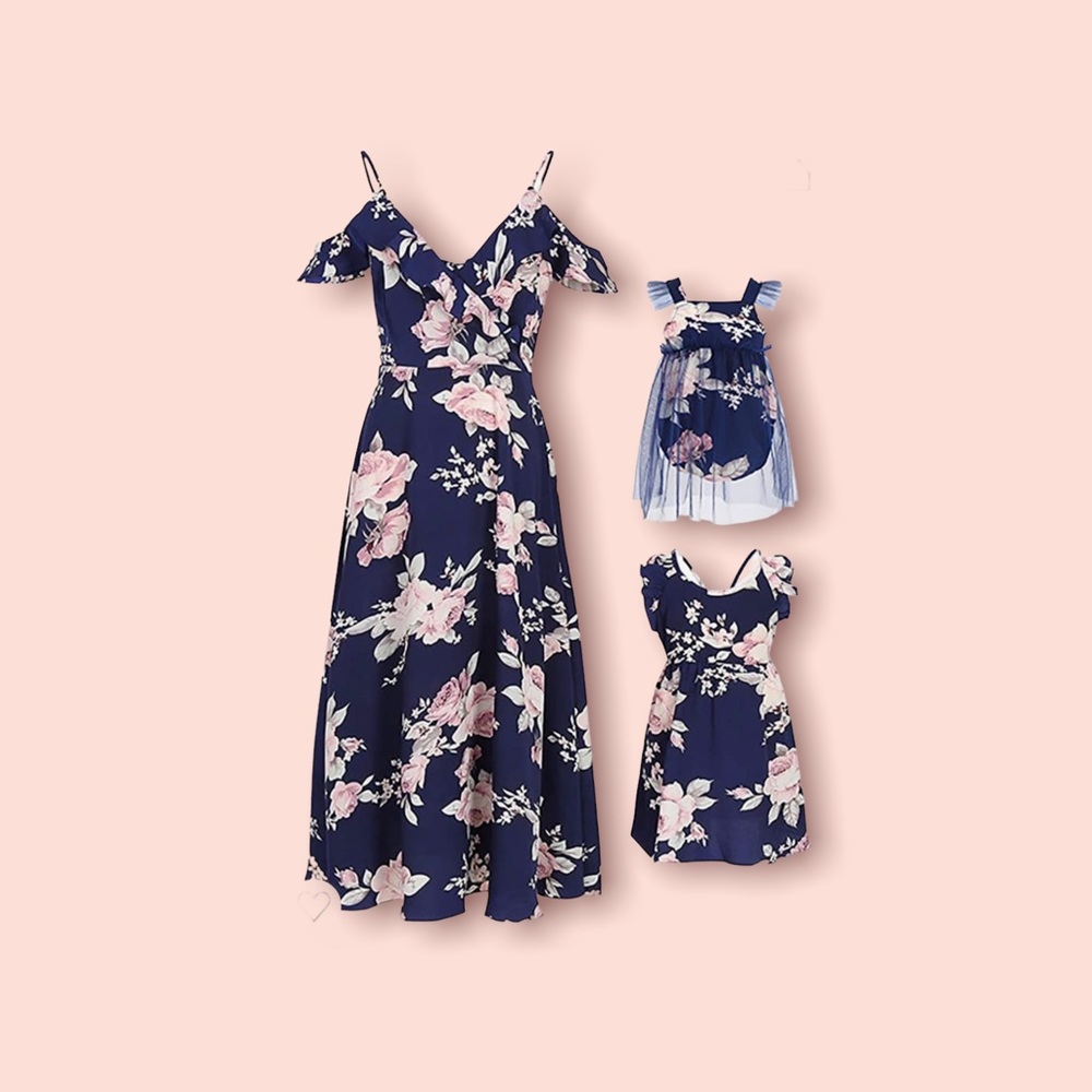 Mommy & Me beautiful spring floral collection